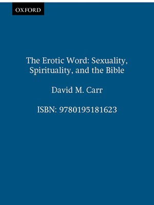 cover image of The Erotic Word